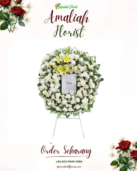 Krans Bunga Duka Undaan Tengah